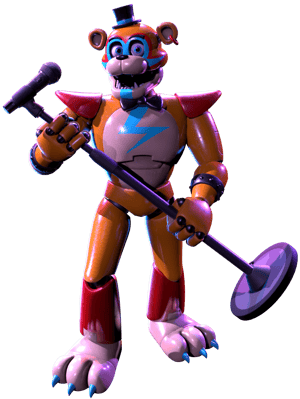This is the Avatar Image for the Glamrock Freddy (Five Nights At Freddy's Security Breach) AI Voice and Text to Speech Generator